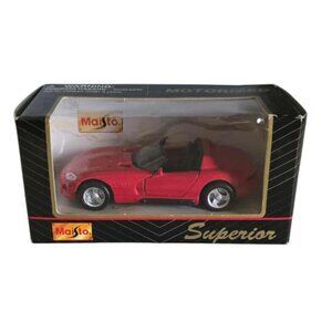 NIB Maisto Dodge Viper RT/10 Die Cast Pull Back Action Car